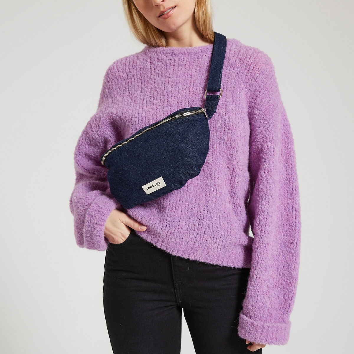 Rive Droite Paris Heuptasje met rits THE CUSTINE - WAIST BAG