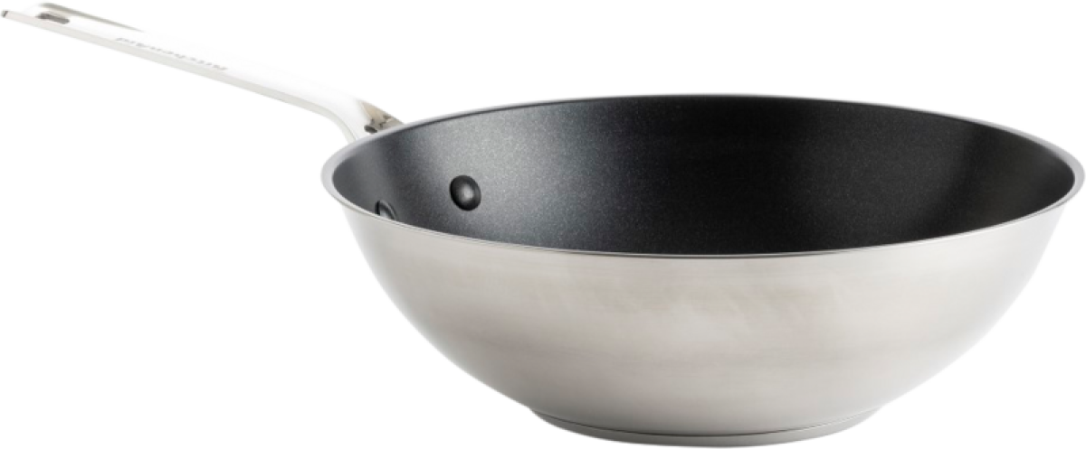 KitchenAid Stainless Steel Sheet wokpan 28cm