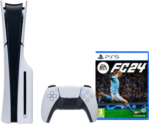 Sony PlayStation 5 Slim Disc Edition + EA Sports FC 24