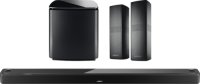 Bose Smart Ultra Soundbar + Bass Module 700 + Surround Speakers 700 Zwart