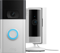 Ring Video Doorbell Gen. 2 Nikkel +  Indoor Cam 2nd Gen