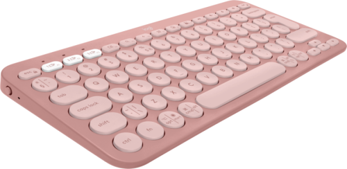 Logitech Pebble Keyboard 2 - K380s Rose Qwerty