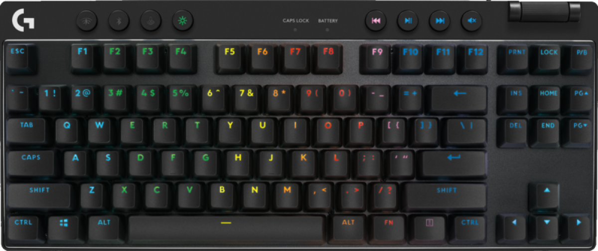 Logitech G PRO X TKL Lightspeed Gaming Toetsenbord Qwerty Zwart