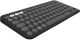 Logitech Pebble Keyboard 2 - K380s Graphite Qwerty
