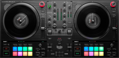Hercules DJControl Inpulse T7 Zwart