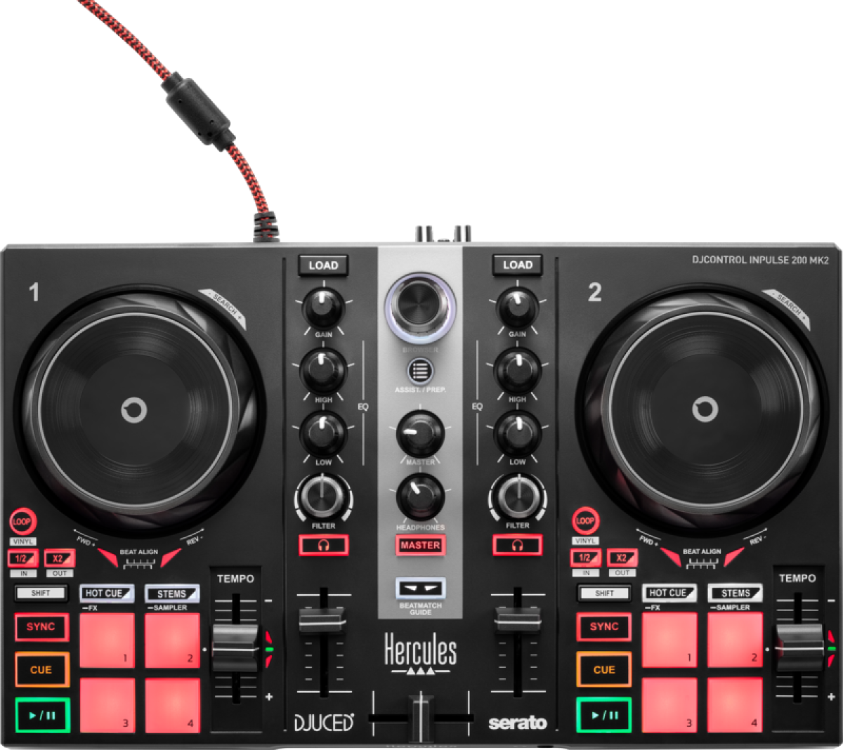 Hercules DJControl Inpulse 200 MK2