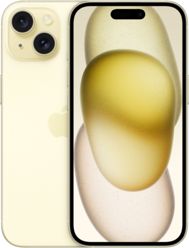 Apple iPhone 15 256GB Geel