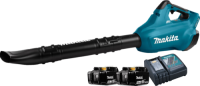 Makita DUB362Z + Startset 2x 18V accu (5,0 Ah)