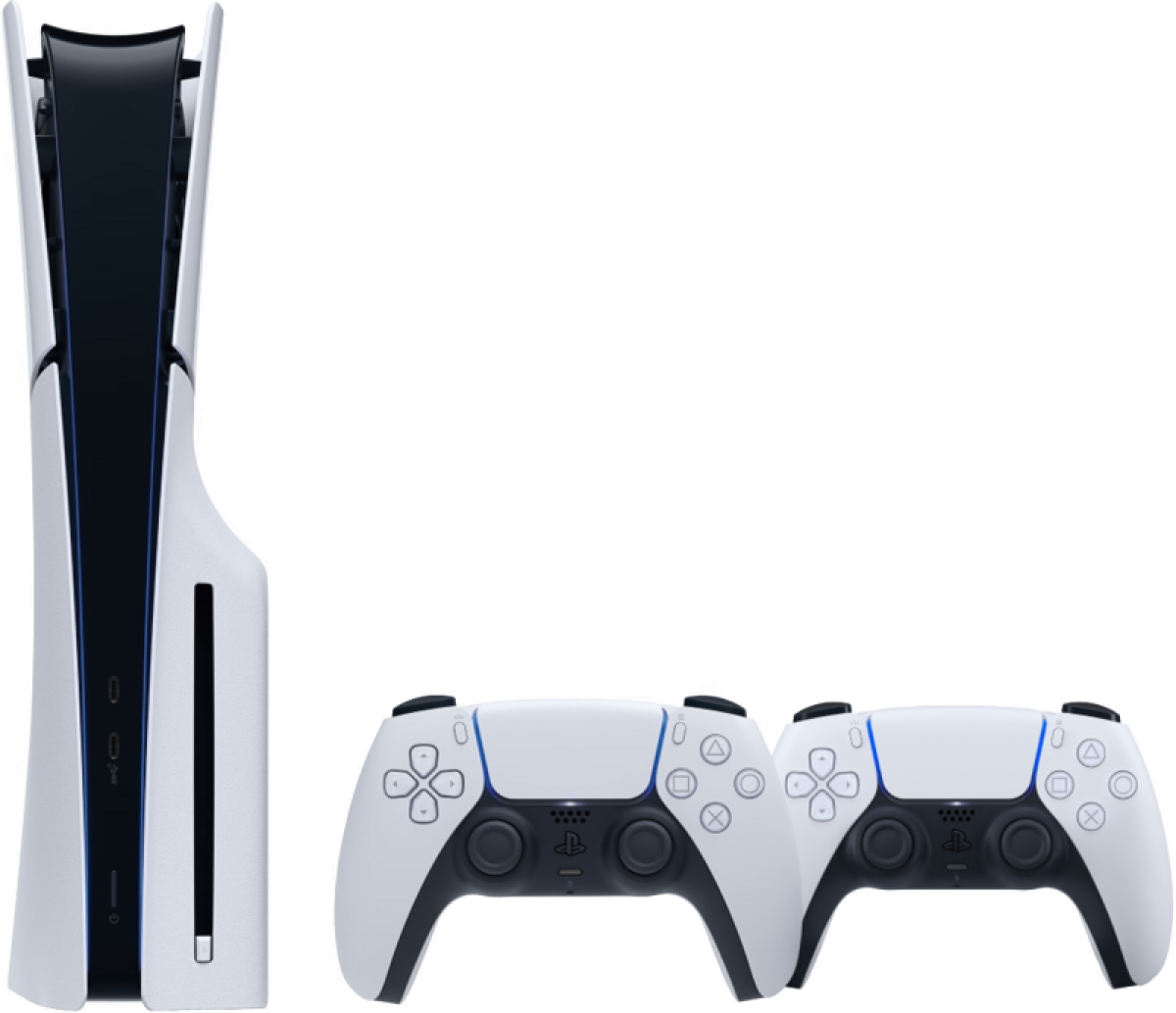 Sony PlayStation 5 Slim Disc Edition + Extra Controller Wit