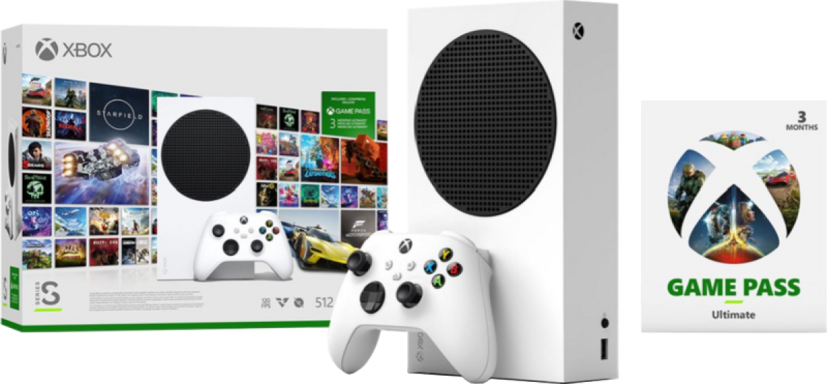Microsoft Xbox Series S 512G + 3 Maanden Game Pass Ultimate bundel