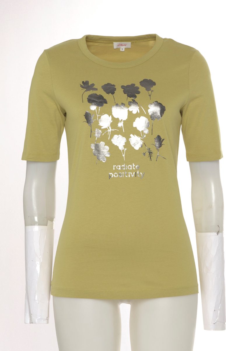 s.Oliver T-shirt met een ronde hals