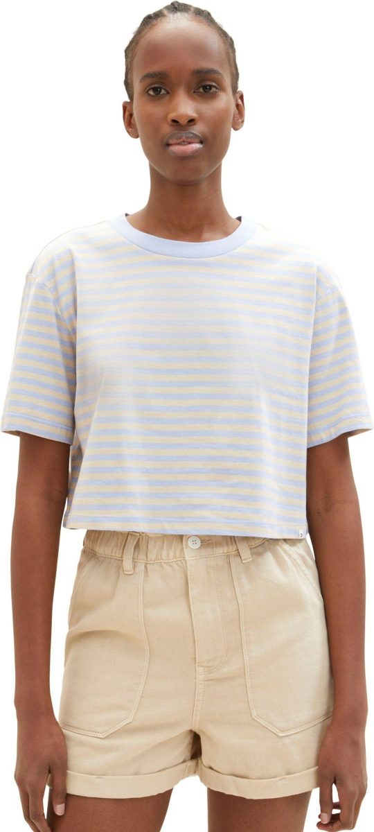 Tom Tailor Denim T-shirt Navelvrij