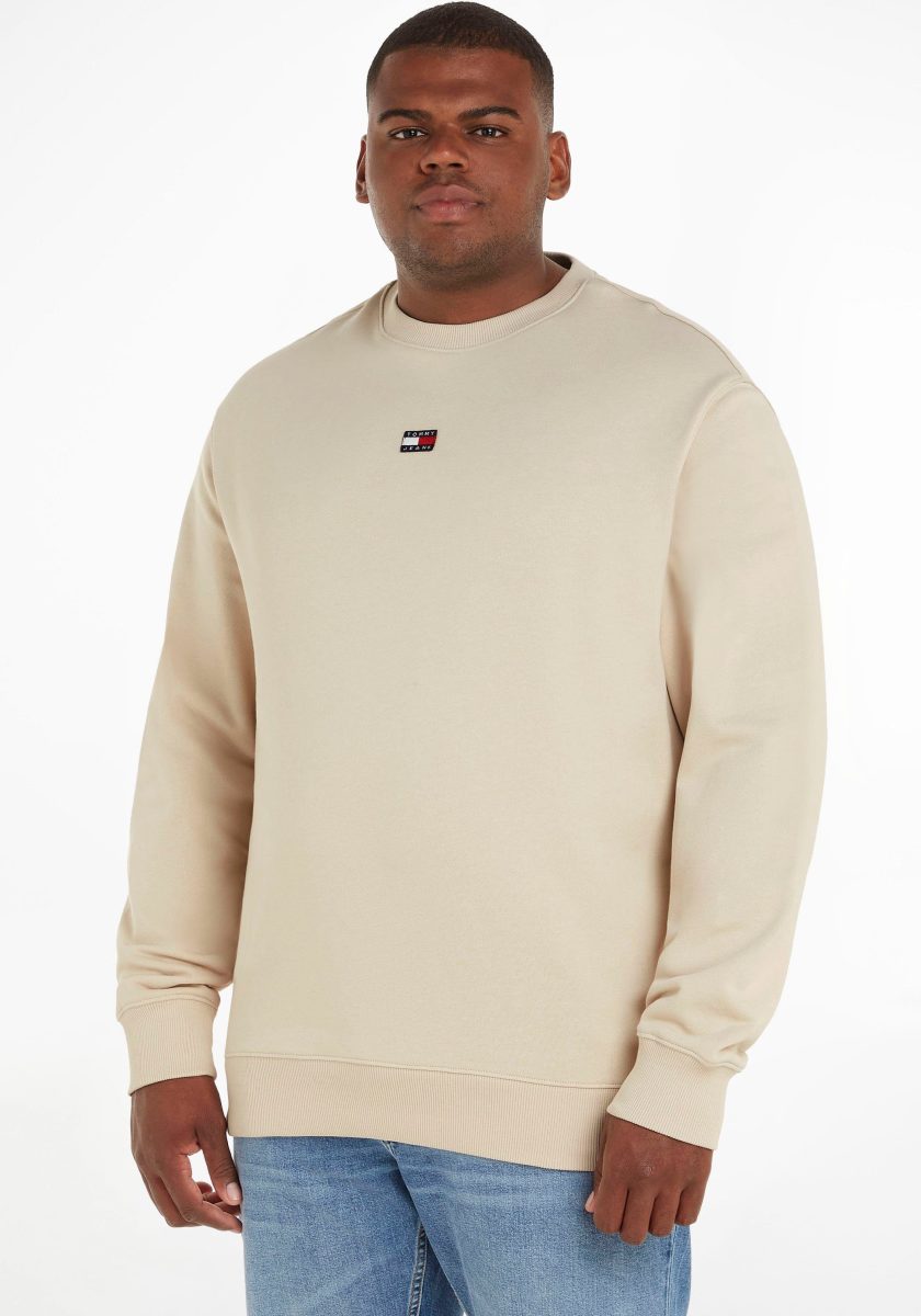 Tommy Jeans Plus Sweatshirt TJM PLUS XS BADGE CREW
