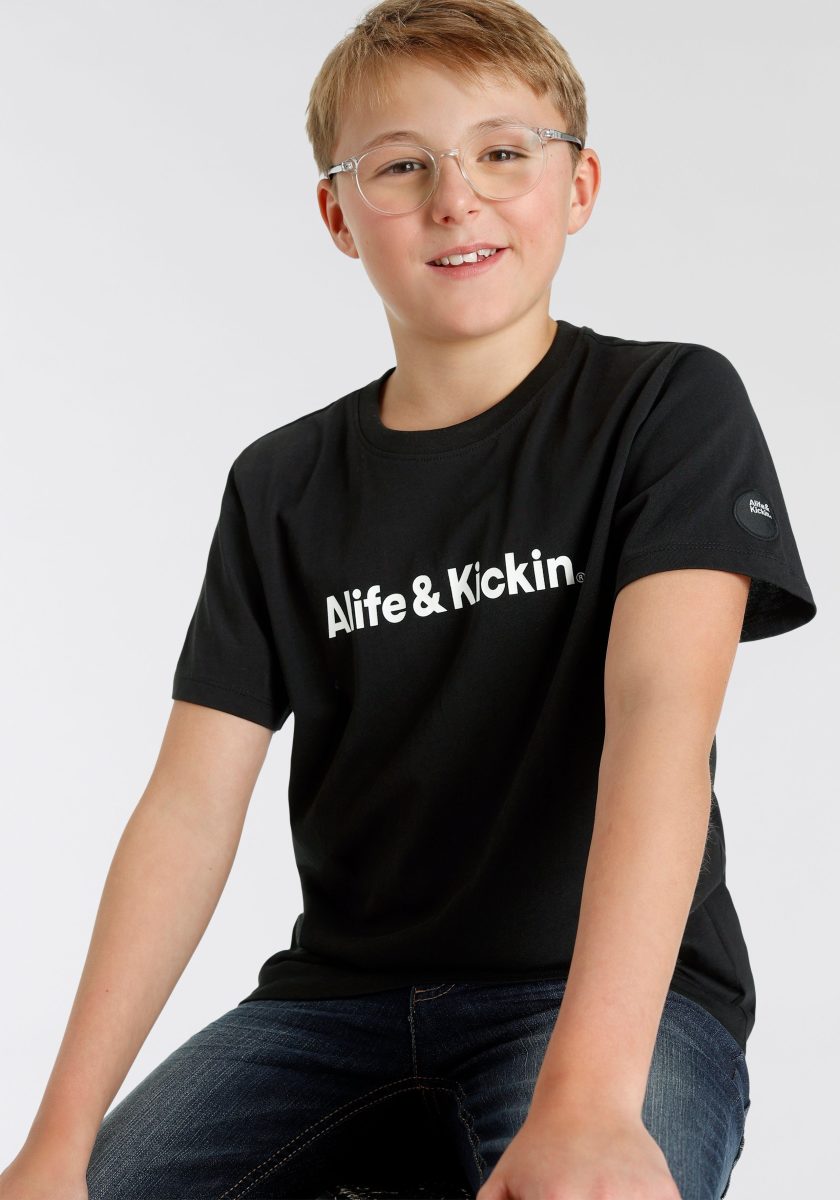 Alife & Kickin T-shirt Logoprint