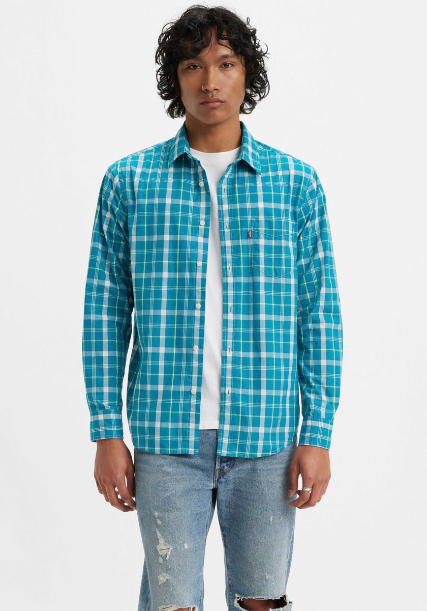 Levi's ® Geruit overhemd SUNSET 1 POCKET STAND met borstzak