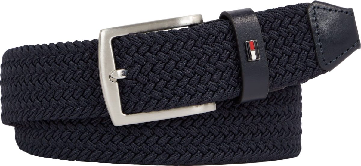 Tommy hilfiger Textielen riem met merklabel