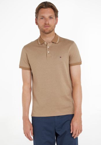 Tommy hilfiger Poloshirt PRETWIST MOULINE TIPPED POLO