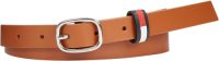 Tommy Jeans Leren riem TJW OVAL 2.0