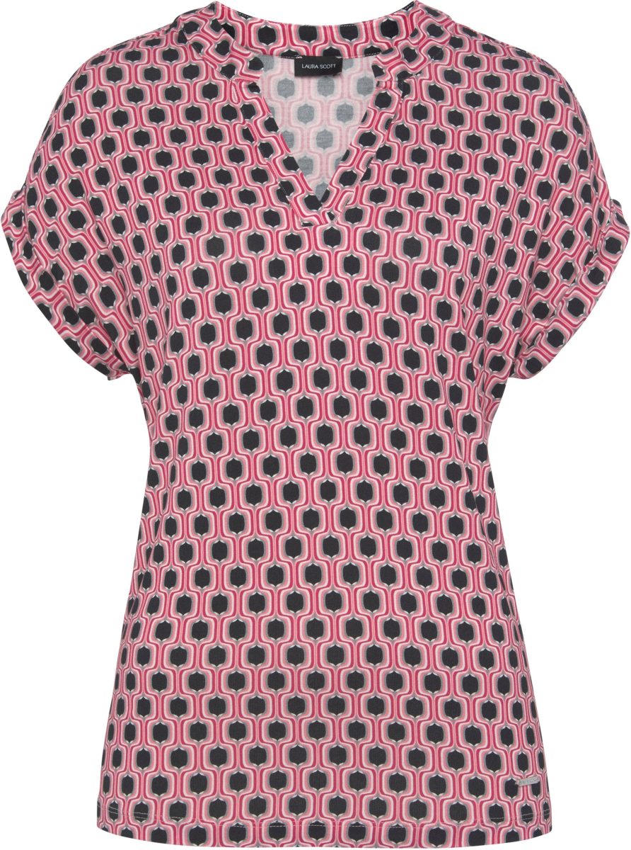Laura Scott T-shirt met bloemenprint