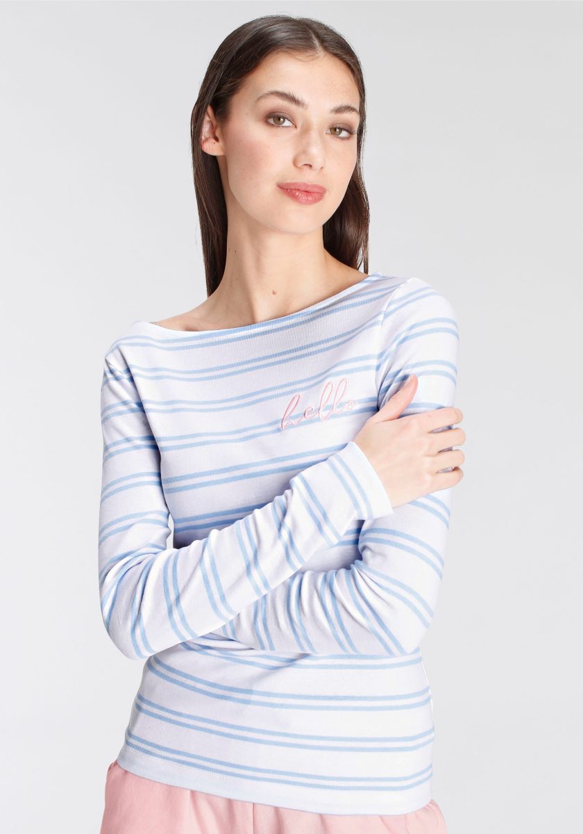 DELMAO Shirt met lange mouwen