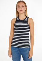 Tommy hilfiger Geribde tanktop SLIM 5X2 RIB TANK TOP NS