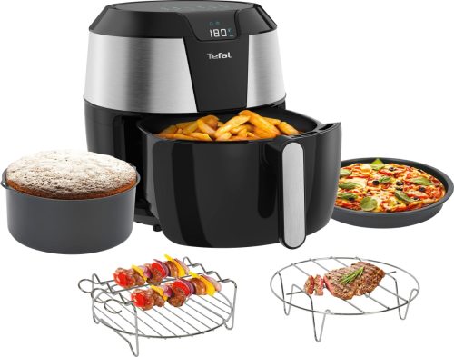 Tefal Airfryer EY701D.HERO Easy Fry XXL mit Zubehör-Set