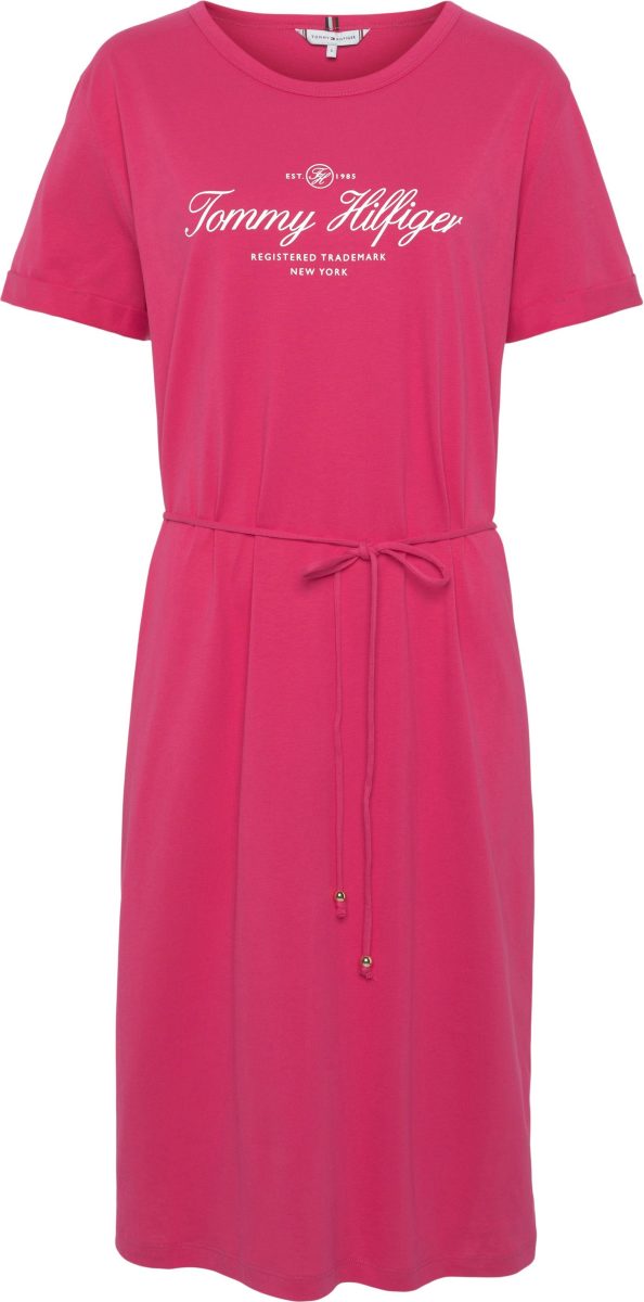 Tommy Hilfiger Curve Shirtjurk CRV 1985 REG C-NK SHORT DRESS SS