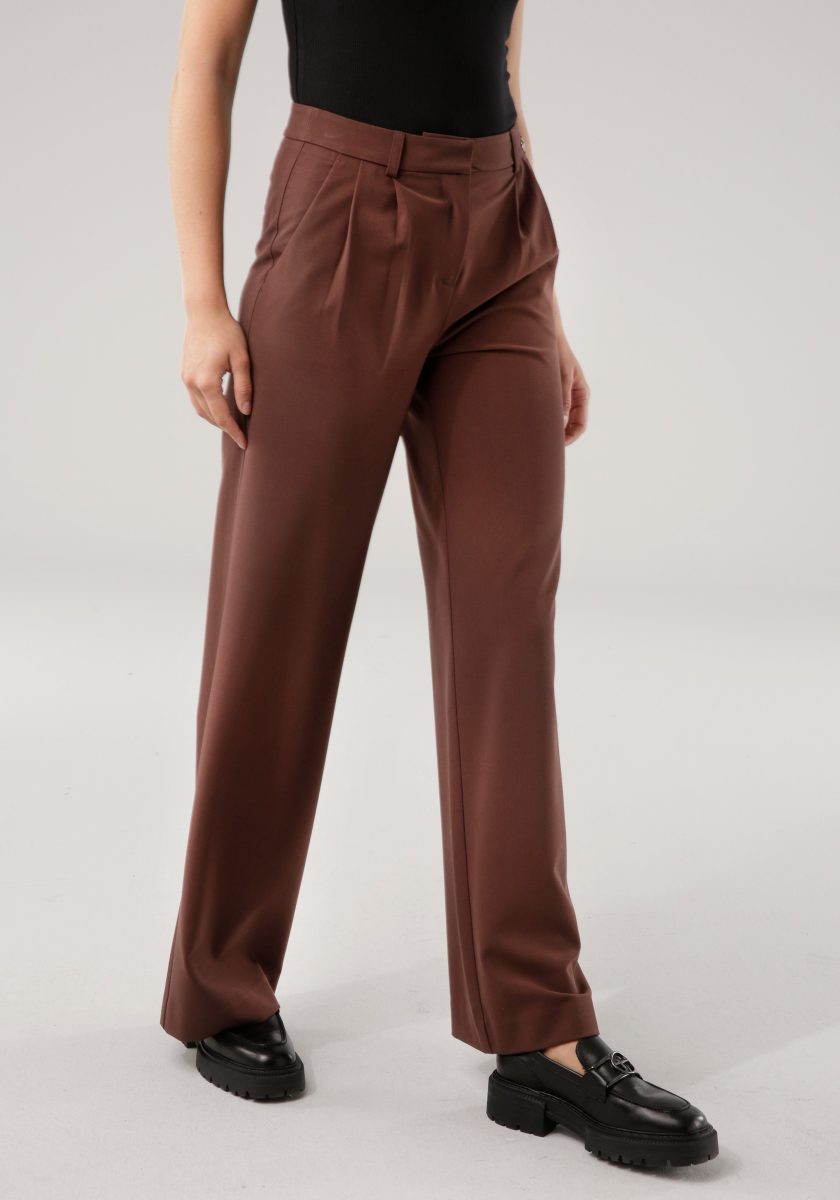 Tamaris Pantalon met wijde pijpen