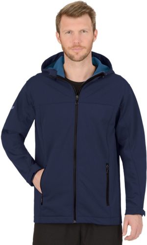 Trigema Softshell-jack Trigema klassiek Softshell-jack met capuchon