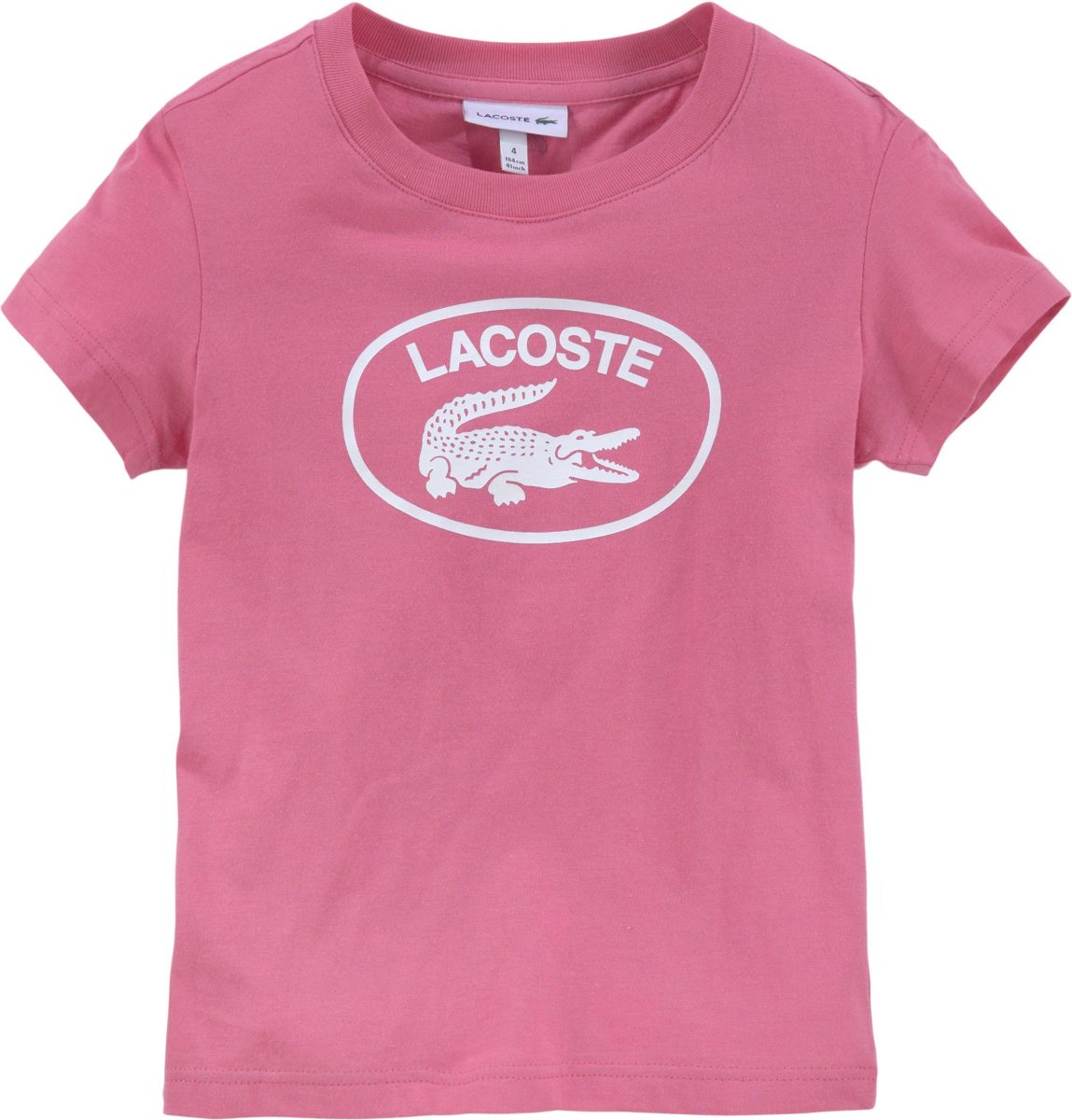 Lacoste T-shirt met grote logoprint
