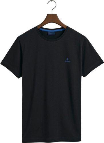 GANT Shirt met korte mouwen CONTRAST LOGO SS T-SHIRT met logoborduursel op borsthoogte