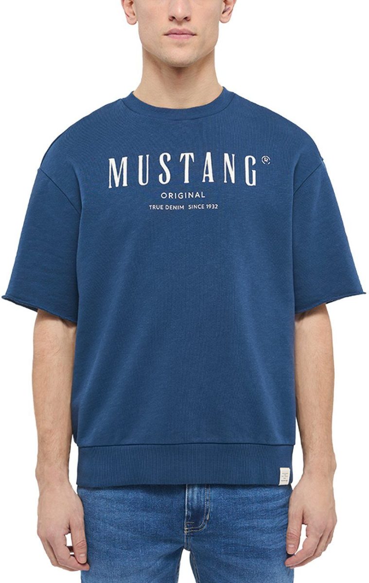 Mustang Sweatshirt Style Ben Crewneck SSleeve