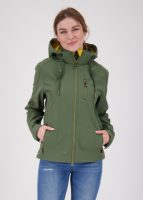 DEPROC Active Softshell-jack PEAK CREEK WOMEN met afneembare capuchon