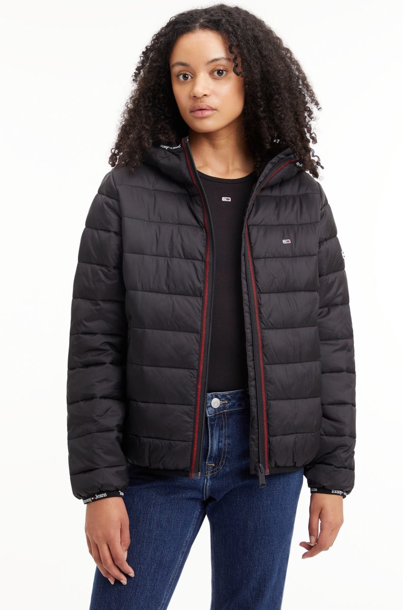 Tommy Jeans Gewatteerde jas TJW Quilted Tape Hooded Jacket