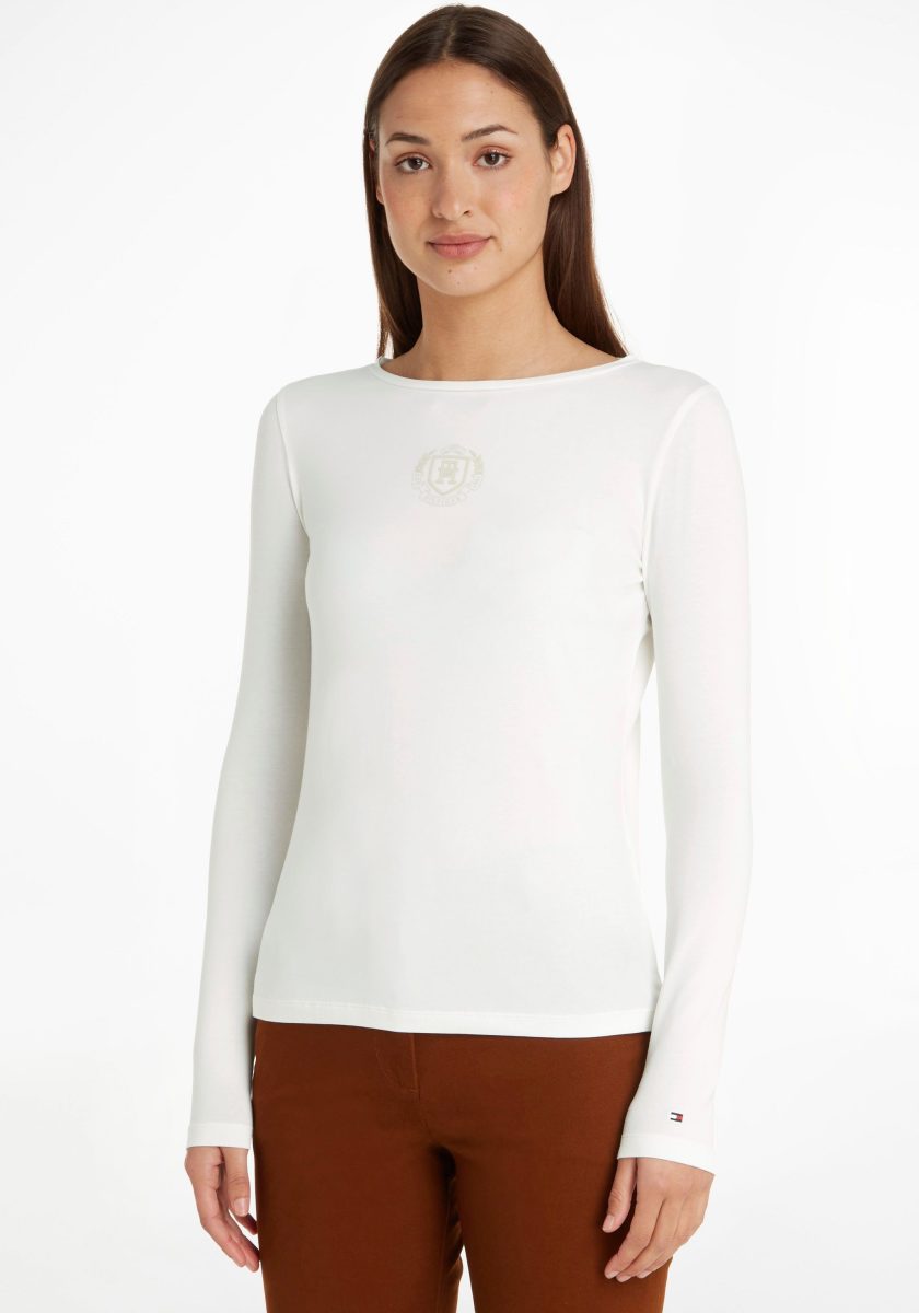 Tommy hilfiger Shirt met lange mouwen met logoprint