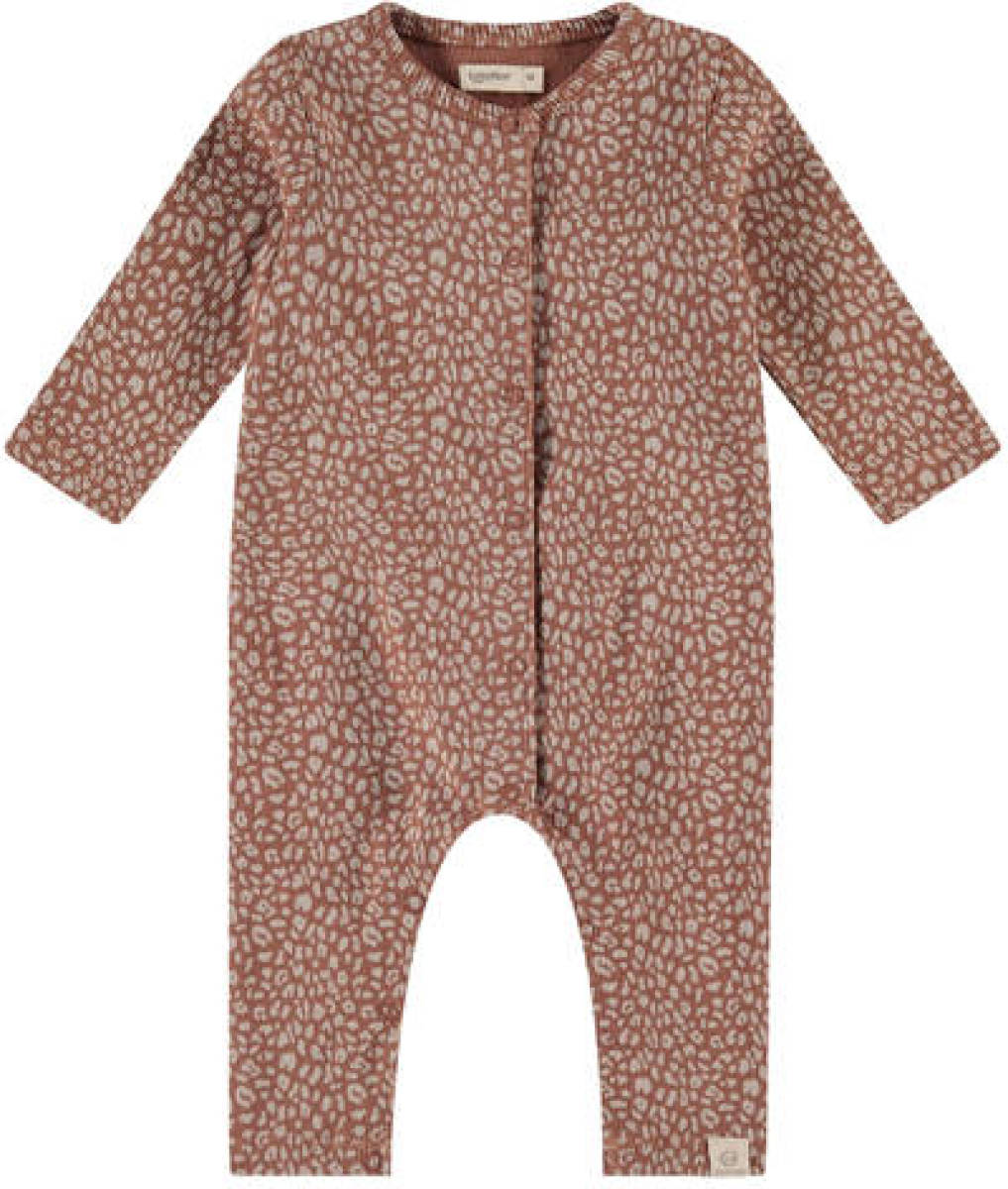 Babyface baby boxpak met all over print bruin