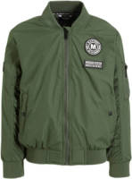 Me & My Monkey bomberjack zomer Matz met printopdruk groen