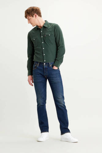 Levi's 501 regular fit jeans block crusher