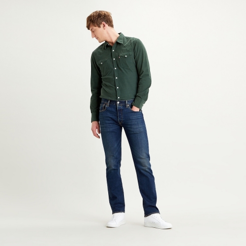 Levi's 501 regular fit jeans block crusher