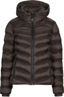 Superdry gewatteerde jas HOODED FUJI bruin