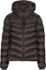 Superdry gewatteerde jas HOODED FUJI bruin