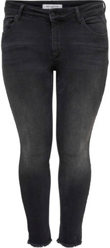 ONLY CARMAKOMA skinny jeans donkergrijs