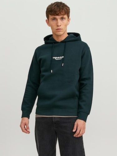 Jack & Jones ORIGINALS hoodie JORVESTERBRO met printopdruk groen