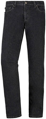 Jan Vanderstorm loose fit jeans Plus Size Dines zwart