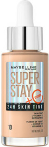 Maybelline New York Superstay 24H Skin Tint Bright Skin-Like Coverage foundation - kleur 10