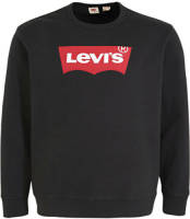 Levi's sweater met logo antraciet