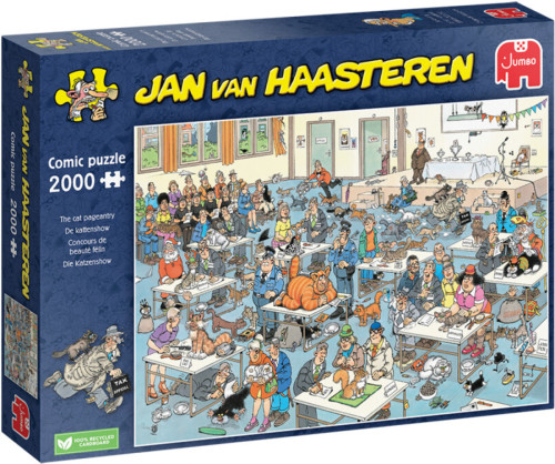 Jan van Haasteren Kattenshow legpuzzel 2000 stukjes