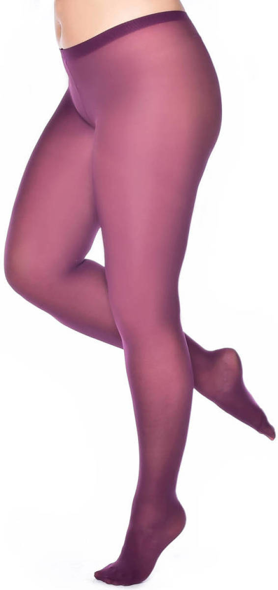 Pamela Mann super curvy + size panty 50 denier paars
