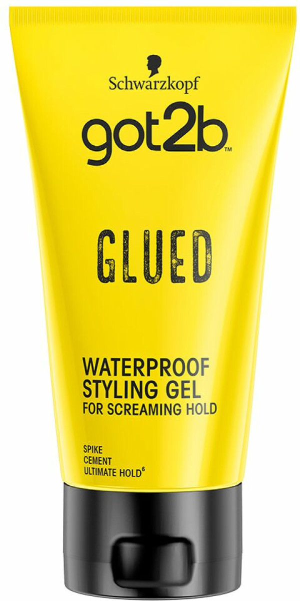 Schwarzkopf Got2b Glued styling gel - 6 stuks voordeelverpakking