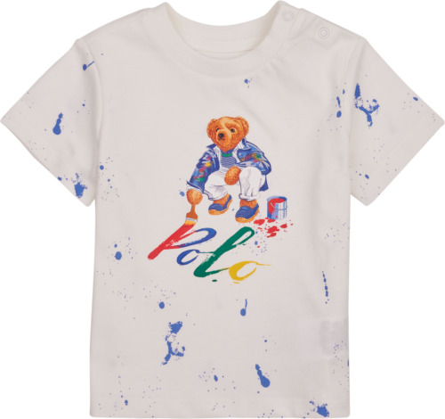 T-shirt Korte Mouw Polo ralph lauren  BEAR SS CN-KNIT SHIRTS-T-SHIRT